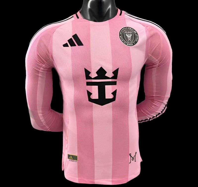 Inter Miami Away Long Sleeve Player Jersey
