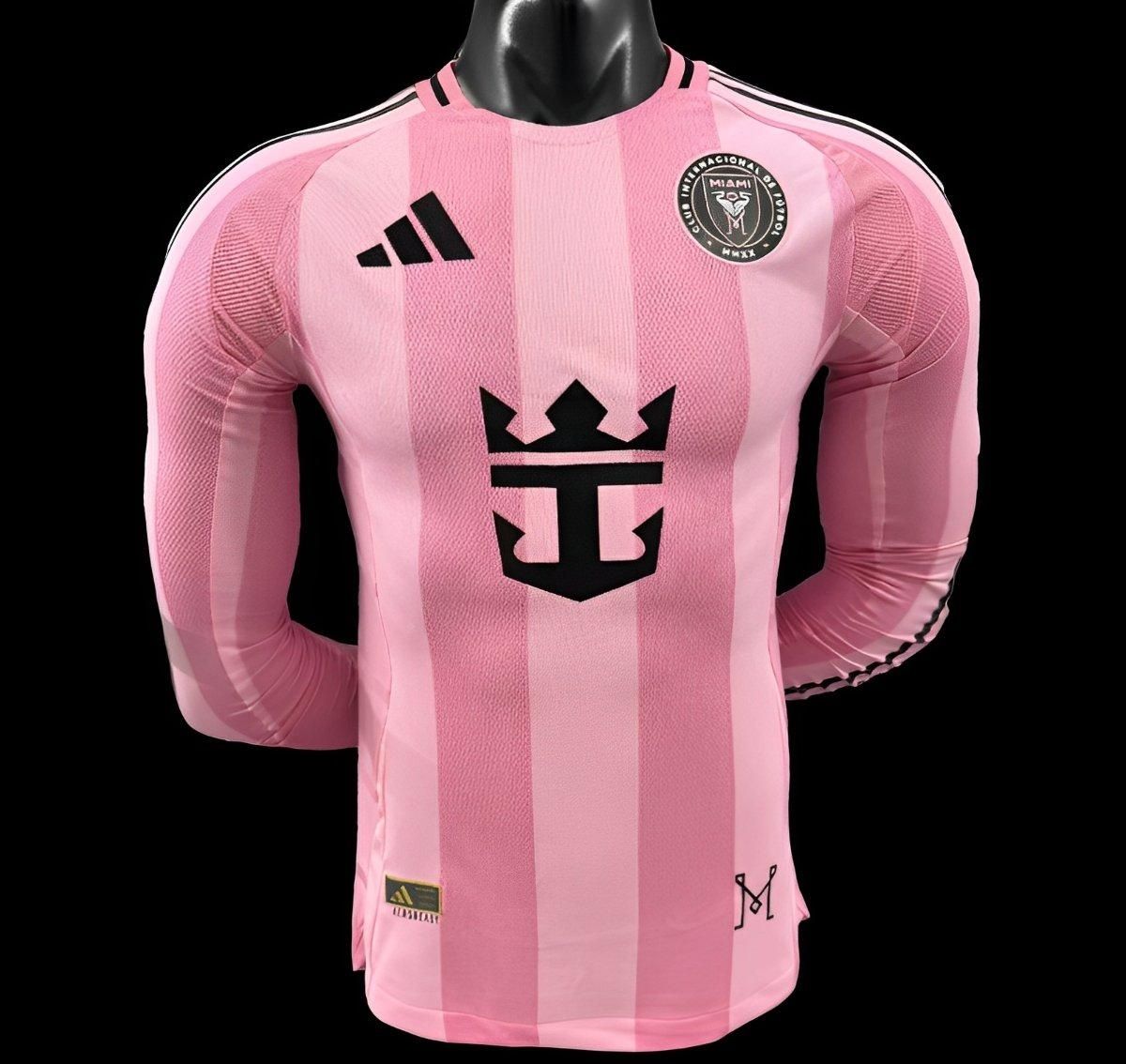 Inter Miami Away Long Sleeve Player Jersey Inter Miami Away Long Sleeve Player Jersey