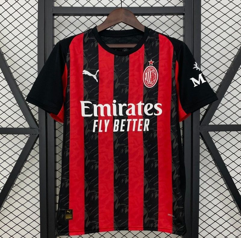 AC Milan Home Stadium Jerseys