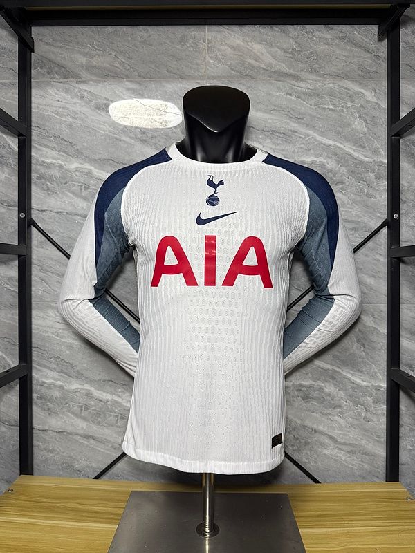 Tottenham Home Long Sleeve Player Jersey