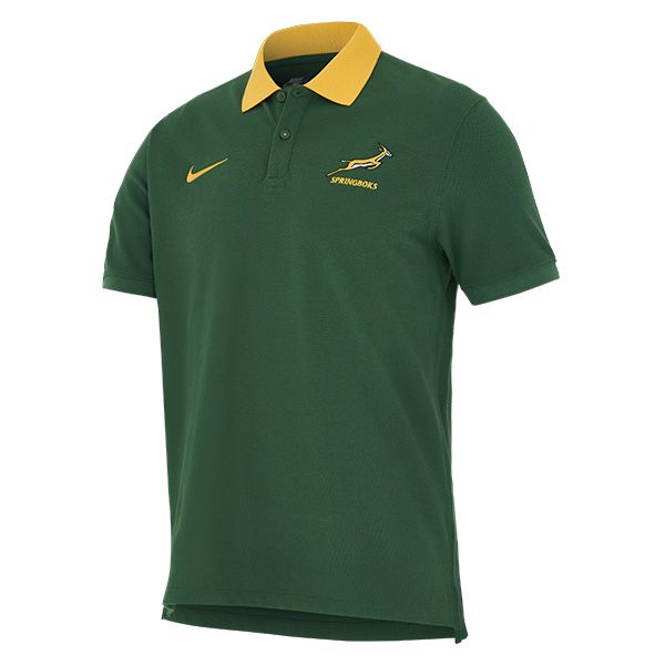 South Africa Springbok Home Collar Jersey