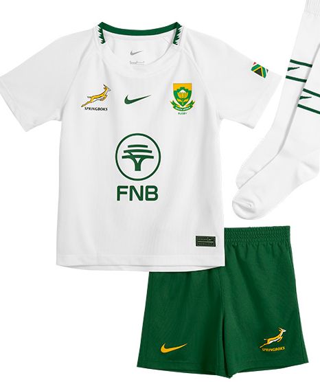 South Africa Springbok Away Kids Set
