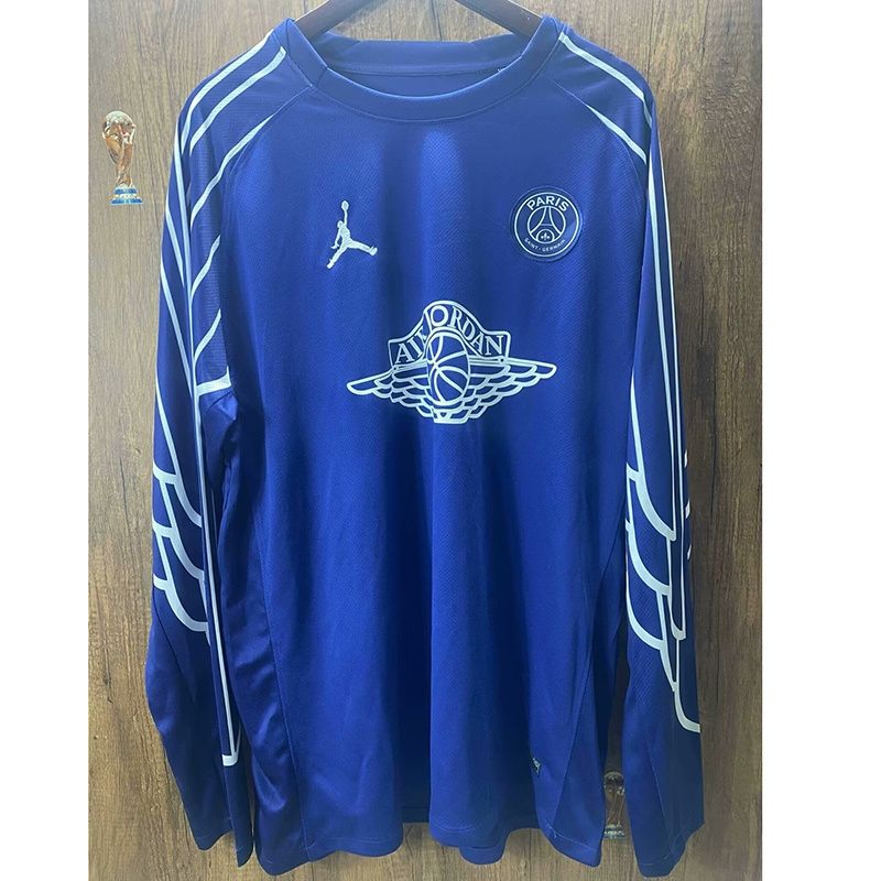PSG Fourth Jordan Long Sleeve Fan Jersey