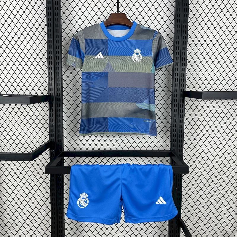 Real Madrid Kids Blue and Green Special Kit