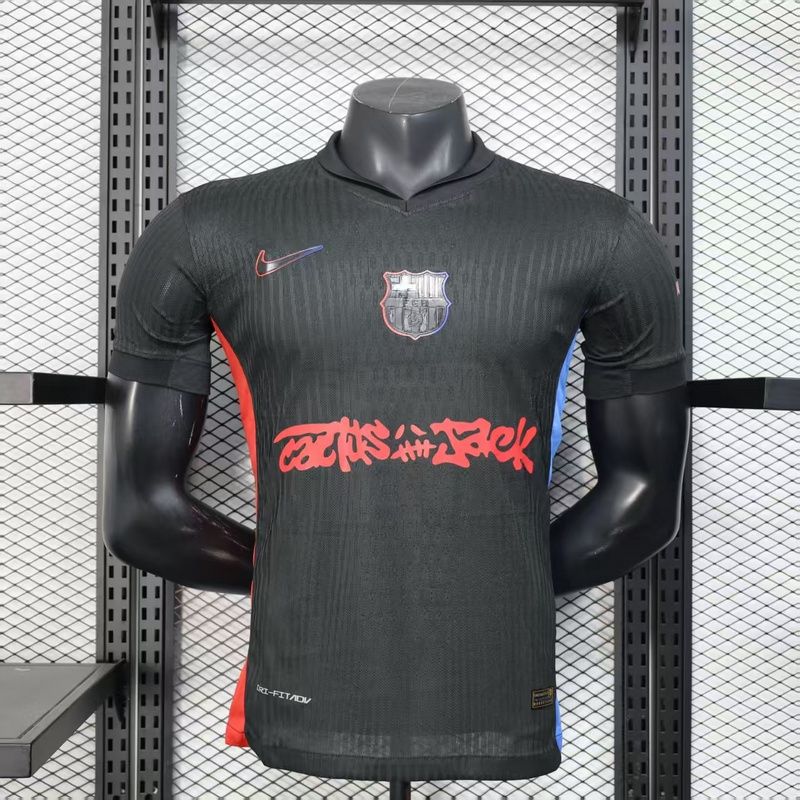 Barcelona Away Travis Scott Special Vapor Jersey