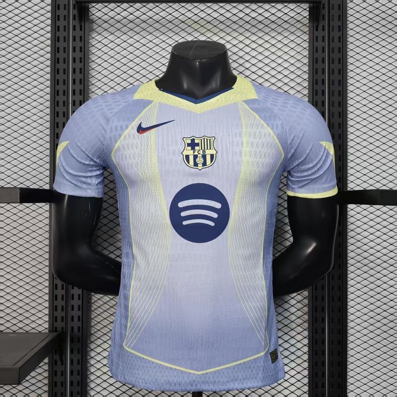 Barcelona Pastel Purple and Yellow Special Vapor Jersey