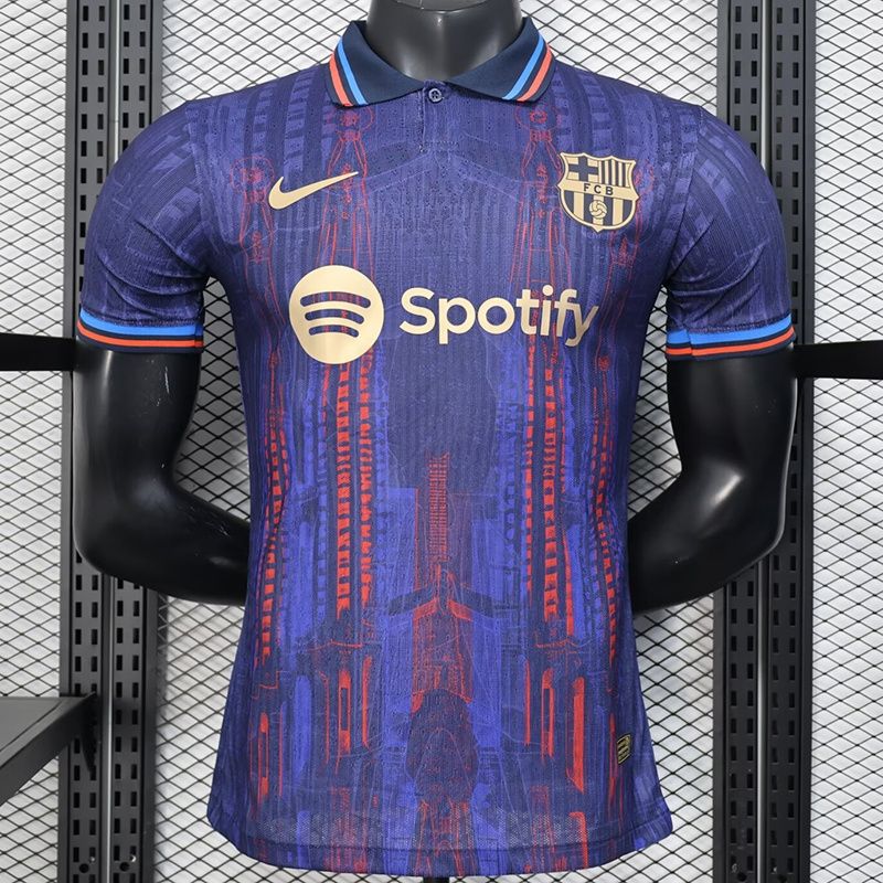 Barcelona Blue and Red Tower Special Vapor Jersey Barcelona Blue and Red Tower Special Vapor Jersey