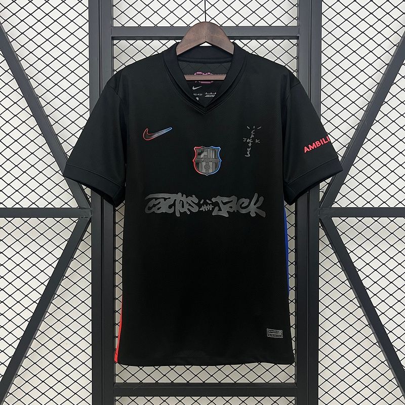 Barcelona Away Travis Scott Special Fan Jersey Barcelona Away Travis Scott Special Fan Jersey