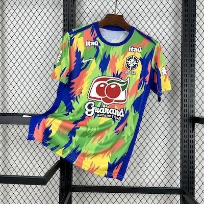  Brazil Colour Training Special Stadium Jersey