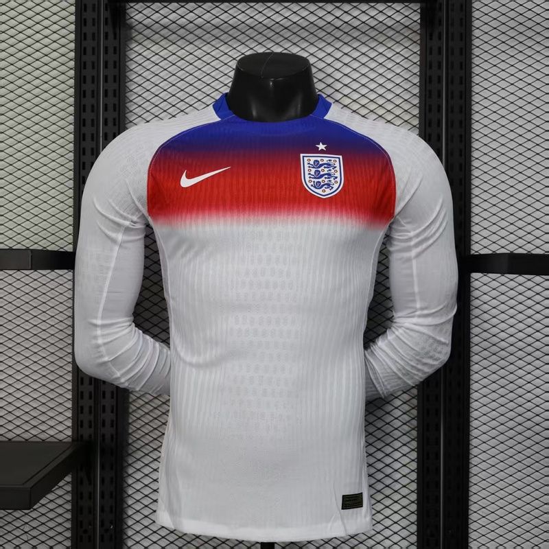 England Womans Home Special Long Sleeve Player Jersey England Womans Home Special Long Sleeve Player Jersey