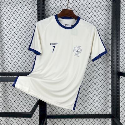  Portugal European Cup White Special Stadium Jersey