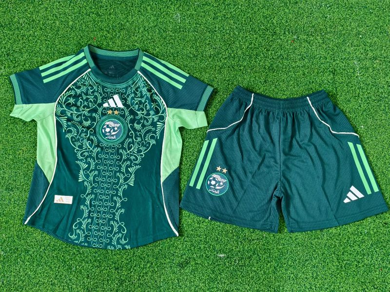 Algeria Away Kids Kit Algeria Away Kids Kit