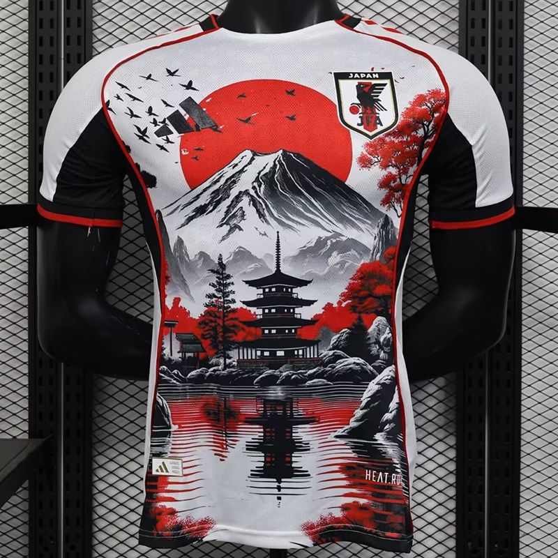 Japan Red Sun Fuji Pagoda Special Vapor Jersey