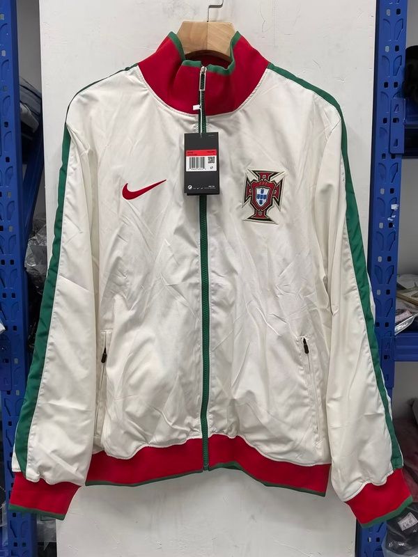 Portugal White, Red and Green Windbreaker