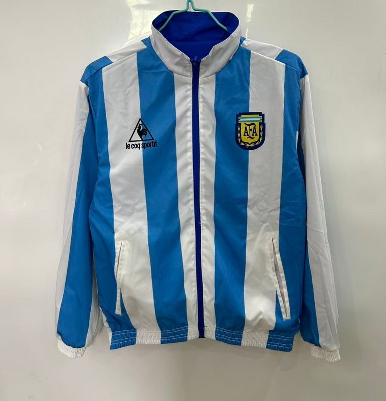 Argentina Home and Away 1986 Reversible Windbreaker Argentina Home and Away 1986 Reversible Windbreaker