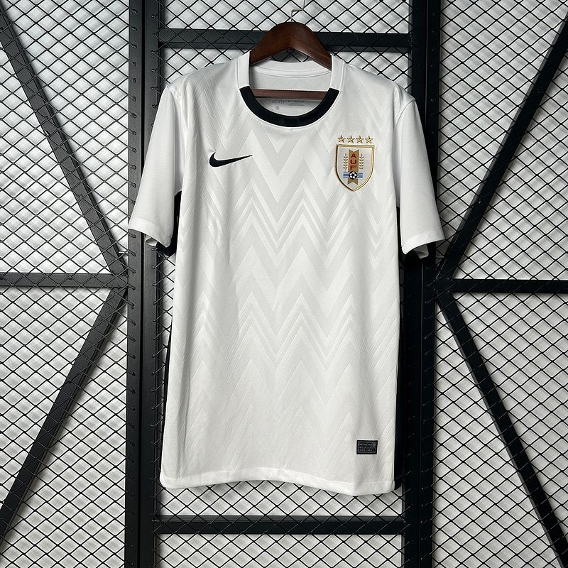 Uruguay White Special Stadium Jersey Uruguay White Special Stadium Jersey