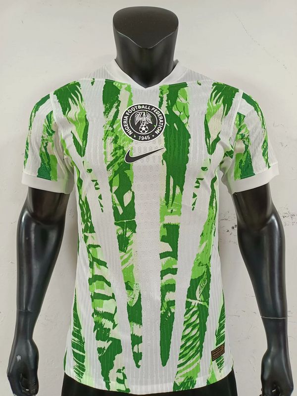 Nigeria White and Green Special Vapor Jersey Nigeria White and Green Special Vapor Jersey