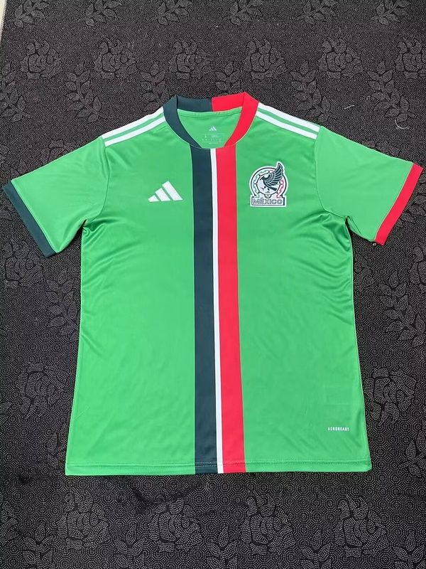 Mexico Green and Red Special Stadium Jersey