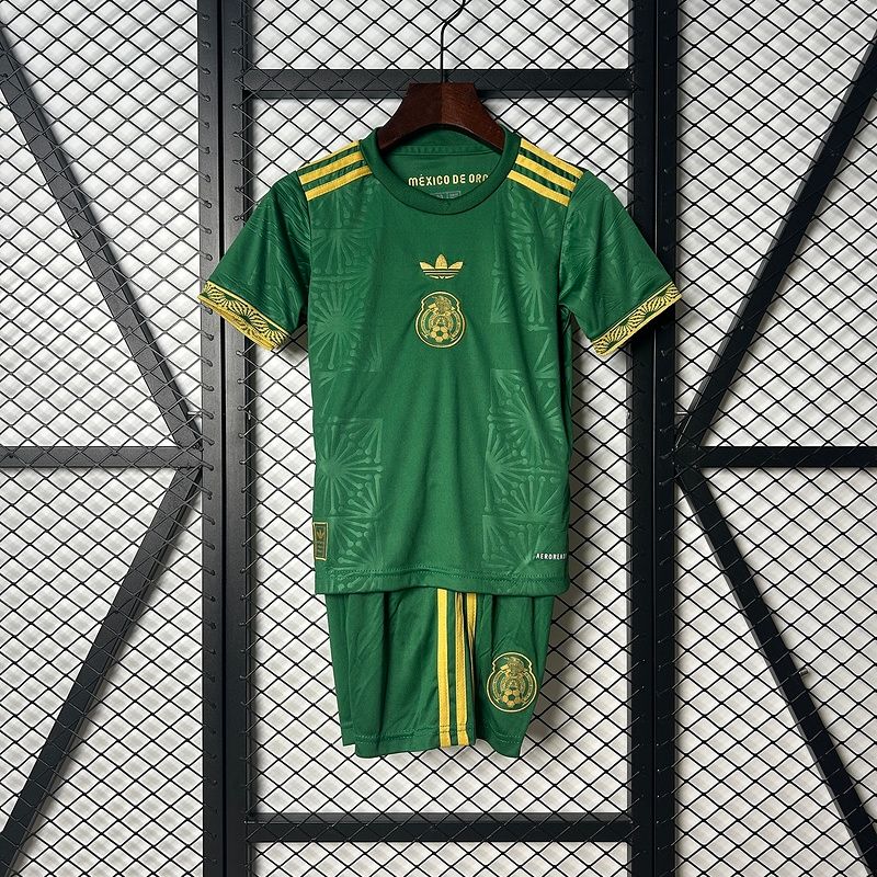 Mexico Green and Gold Cup Special Kids Kit
