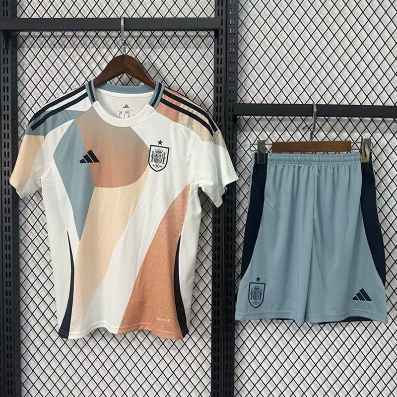 Spain Womans Away Kids Kit Spain Womans Away Kids Kit
