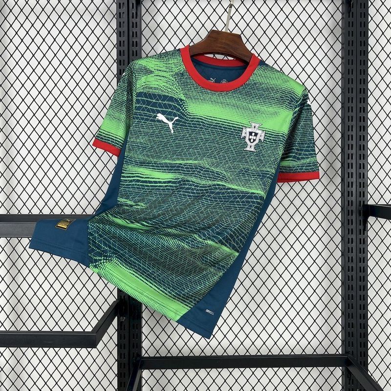 Portugal Green, Blue and Red Special Stadium Jersey