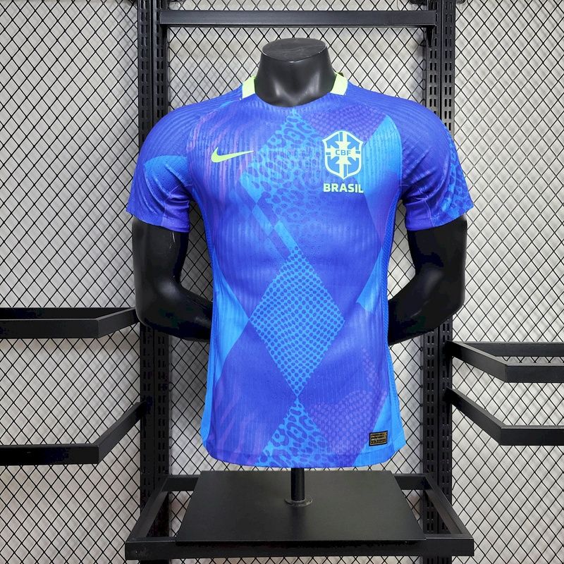 Brazil Blue Diamonds Special Vapor Jersey Brazil Blue Diamonds Special Vapor Jersey
