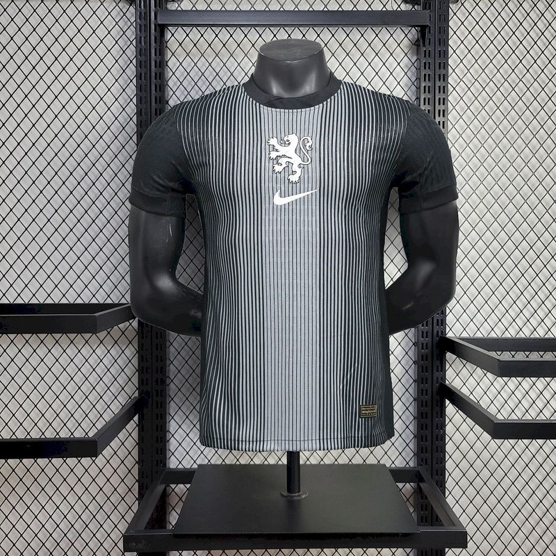Netherlands Black Special Vapor Jersey