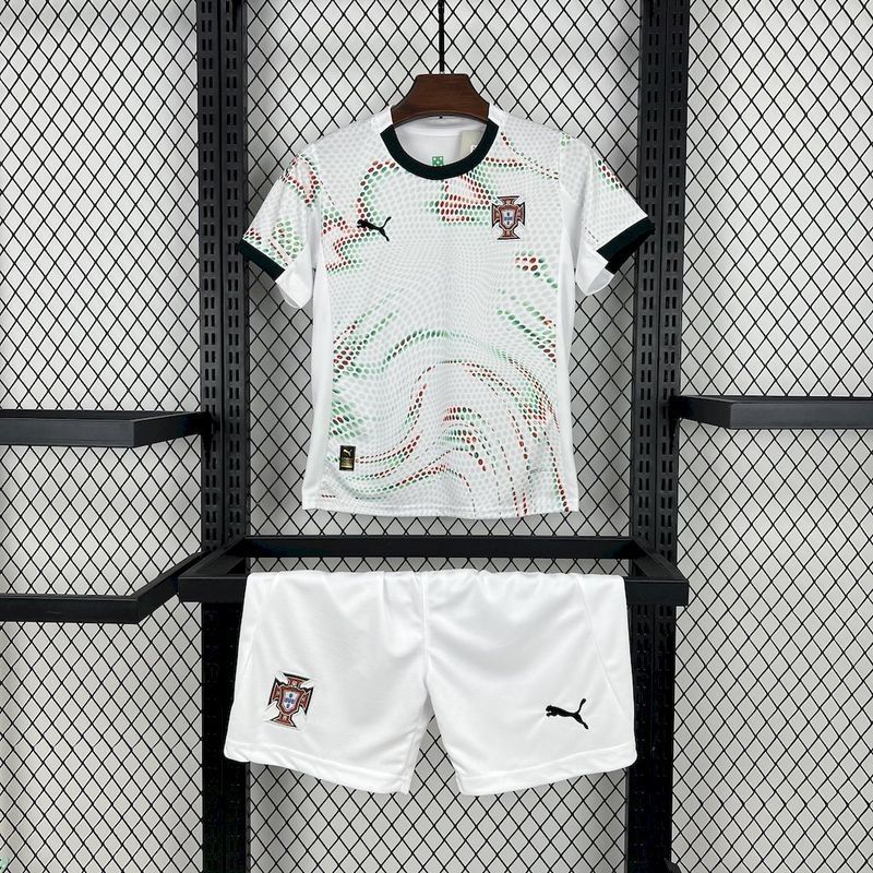 Portugal Away Kids Kit Portugal Away Kids Kit