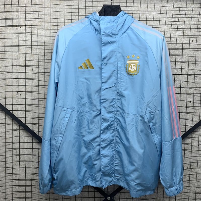 Argentina Blue and Pink Windbreaker Argentina Blue and Pink Windbreaker