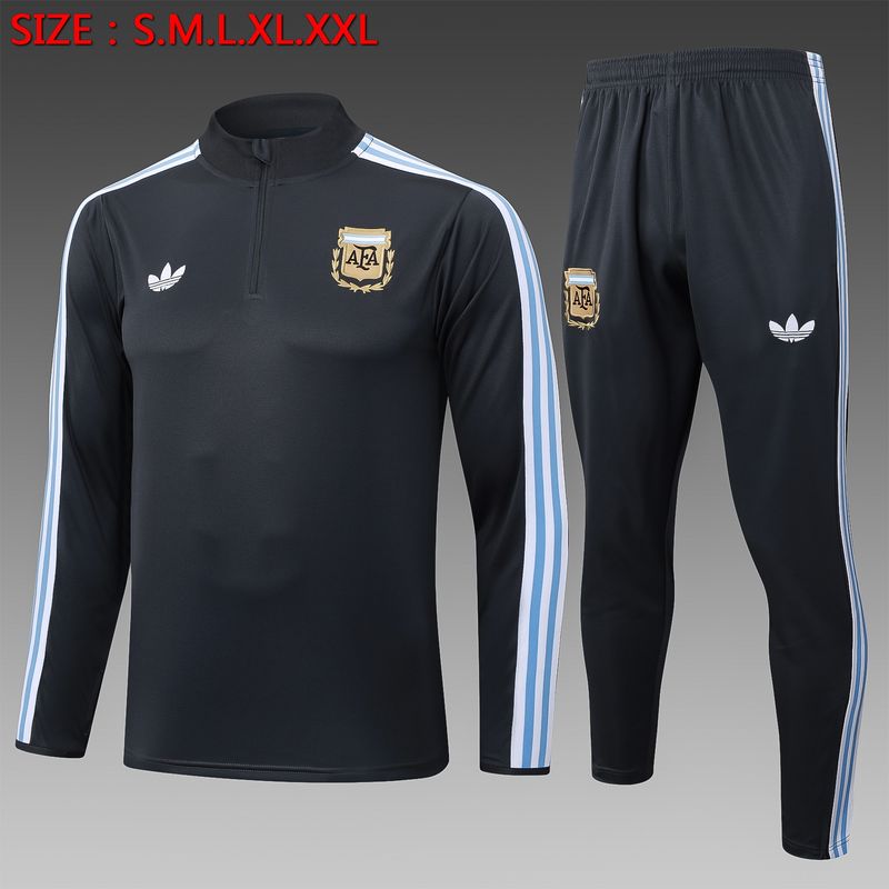 Argentina Navy and Powder Blue Long Sleeve Training Set