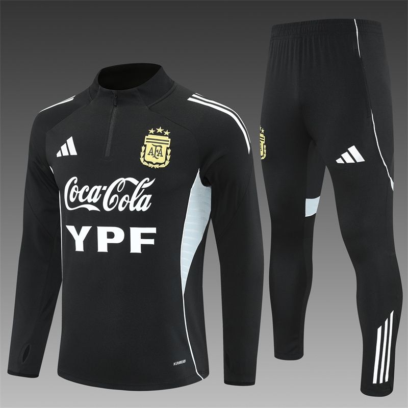 Argentina Black Long Sleeve Training Set