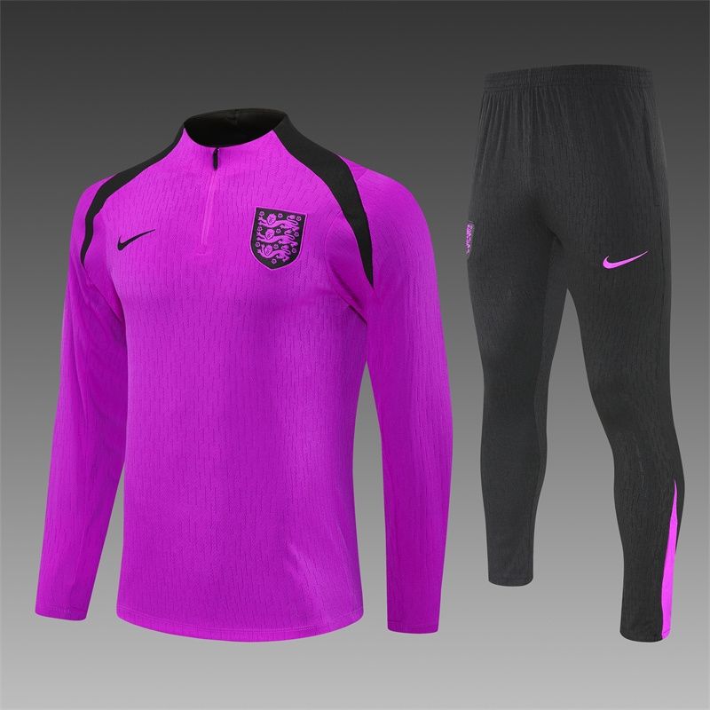 England Purple and Black Long Sleeve Training Set England Purple and Black Long Sleeve Training Set