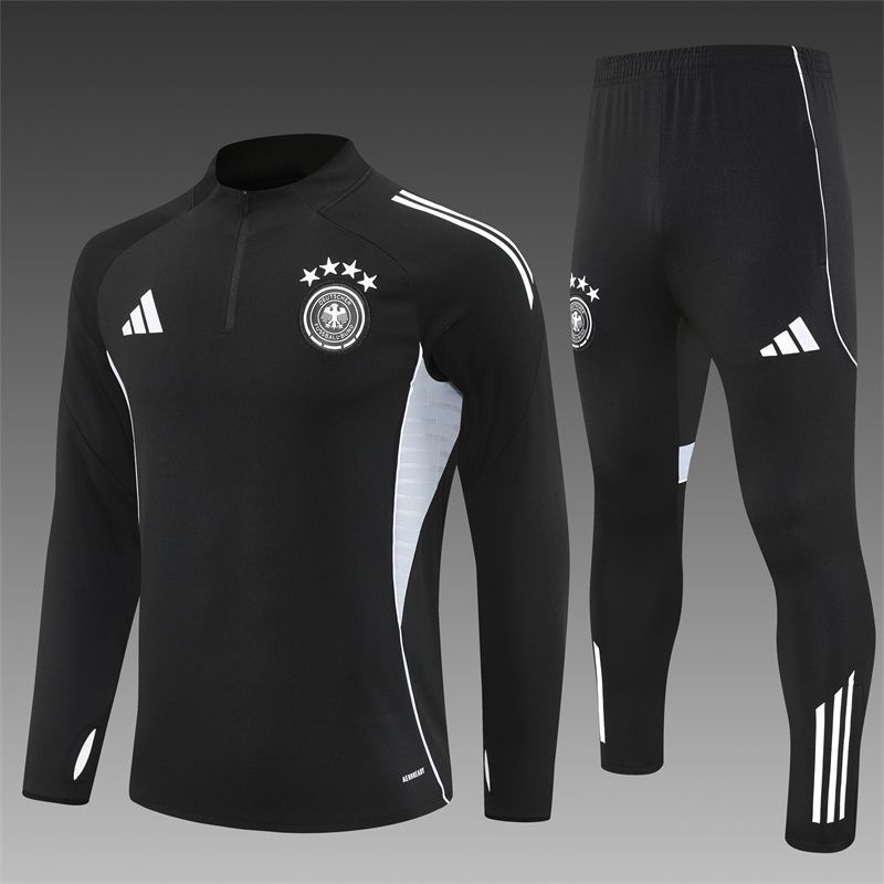 Germany Black and White Long Sleeve Training Set Germany Black and White Long Sleeve Training Set