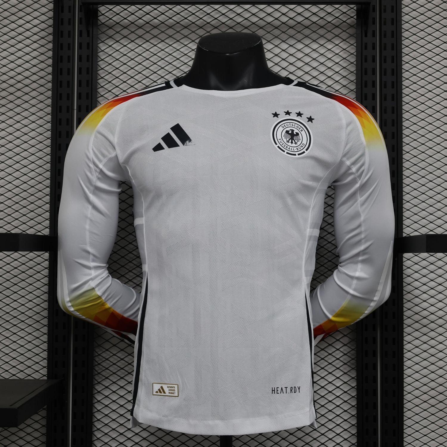 Germany Home Long Sleeve Player Jersey Germany Home Long Sleeve Player Jersey
