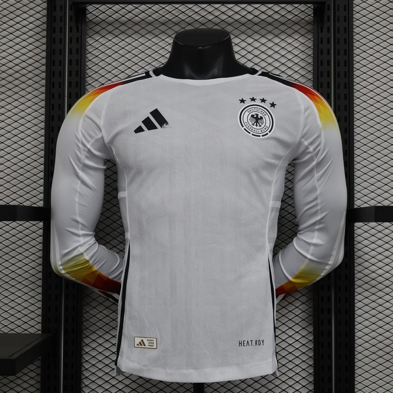 Germany Home Long Sleeve Player Jersey