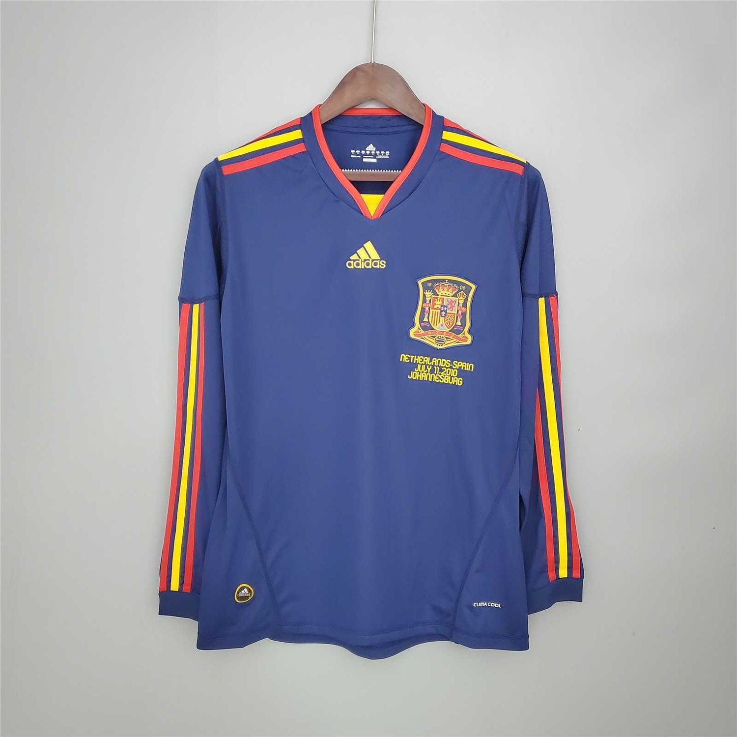 Spain Long Sleeve Away 2010 Spain Long Sleeve Away 2010