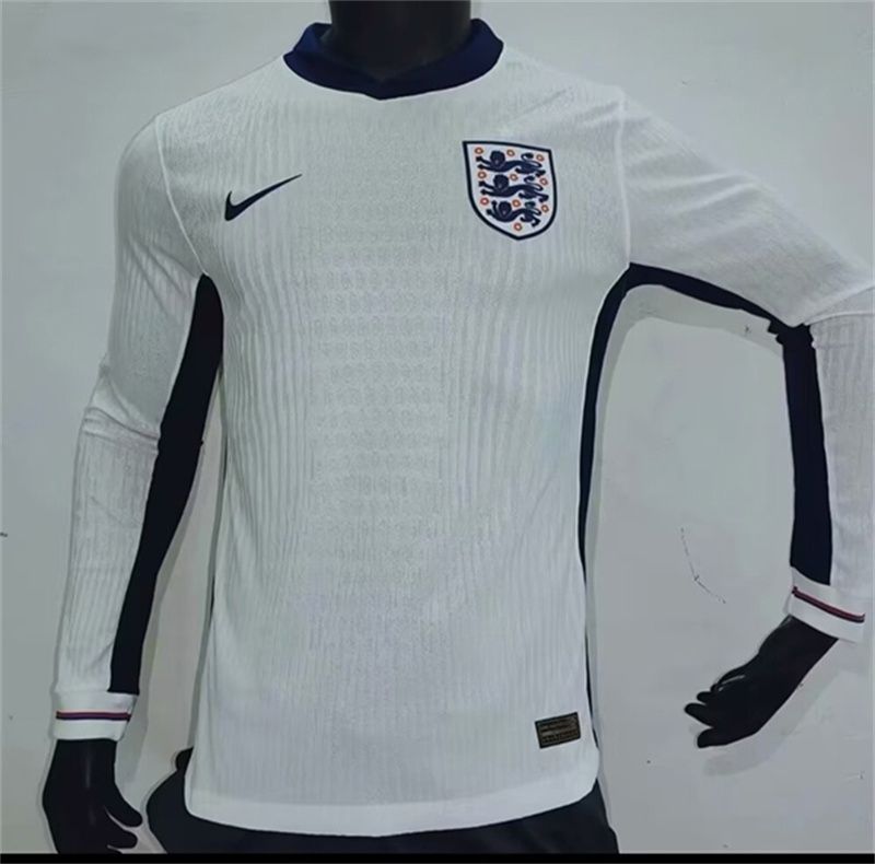 England Home Long Sleeve Player Jersey England Home Long Sleeve Player Jersey