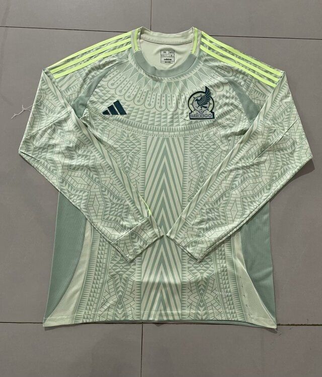 Mexico Away Long Sleeve Fan Jersey