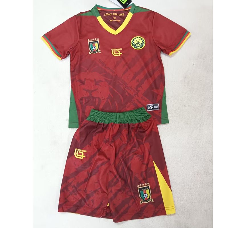 Cameroon Away Kids Kit Cameroon Away Kids Kit