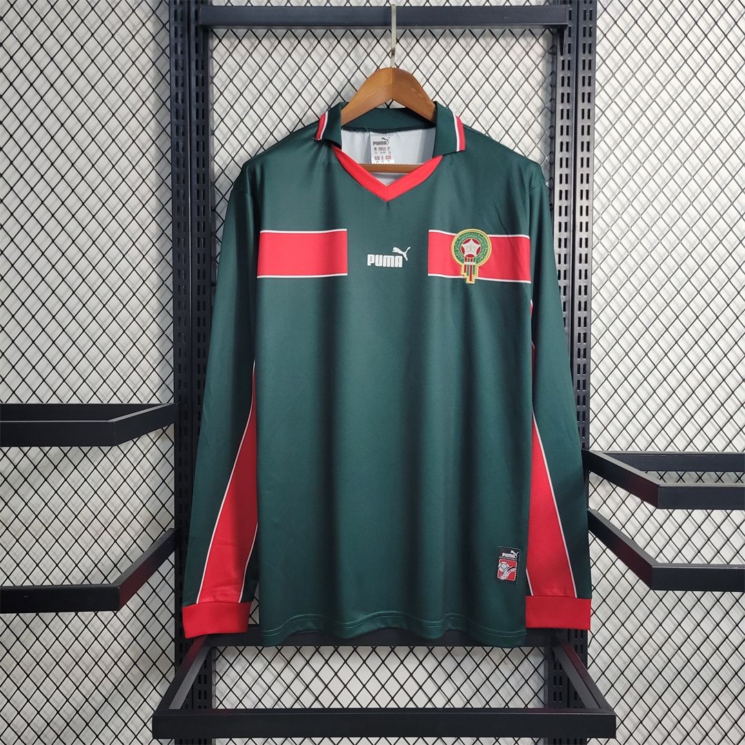 Morocco Long Sleeve Home 1998 Morocco Long Sleeve Home 1998