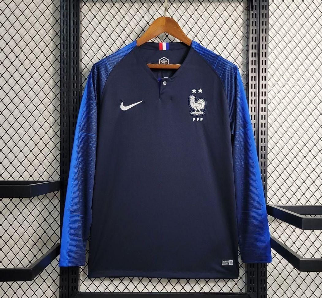 France Long Sleeve Home 2018 France Long Sleeve Home 2018