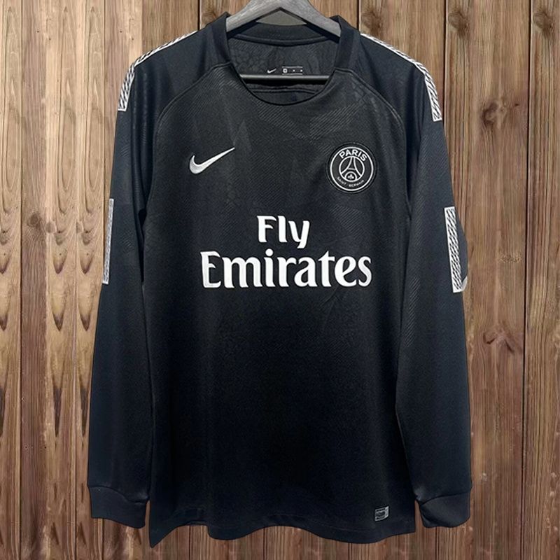 PSG Third 17/18 Long Sleeve Retro Jersey PSG Third 17/18 Long Sleeve Retro Jersey
