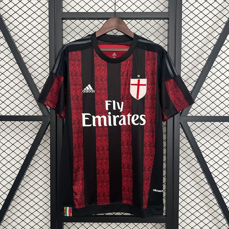 AC Milan Home 15/16 Retro Jersey  AC Milan Home 15/16 Retro Jersey