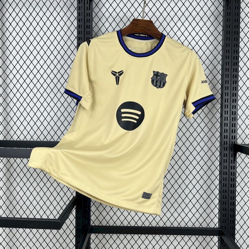 Barcelona Cream and Navy Special Fan Jersey