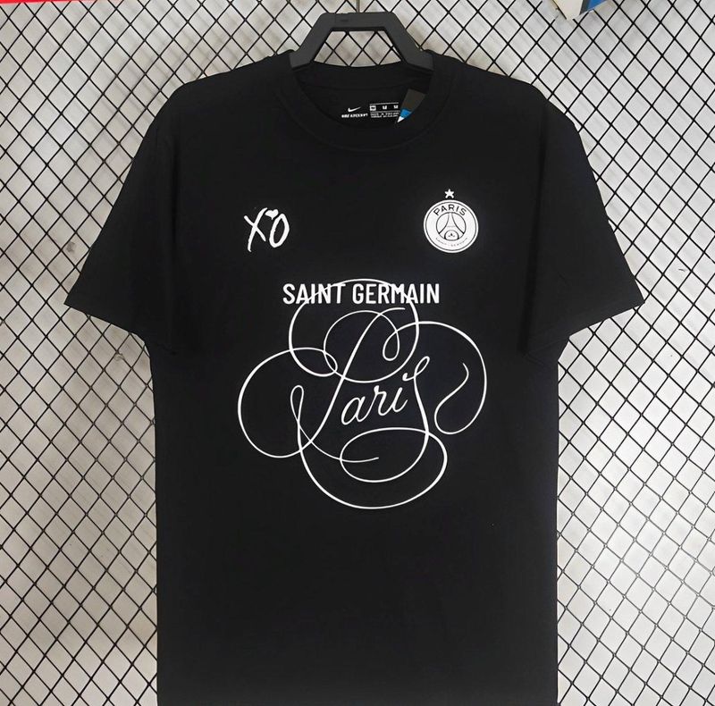 PSG Black and White XO Special Fan Jersey