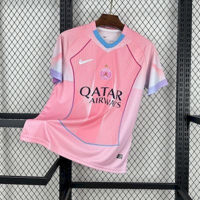 PSG Pastel Pink Special Fan Jersey PSG Pastel Pink Special Fan Jersey