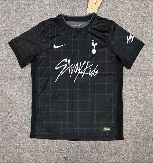 Tottenham Black Straykids Special Fan Jersey Tottenham Black Straykids Special Fan Jersey