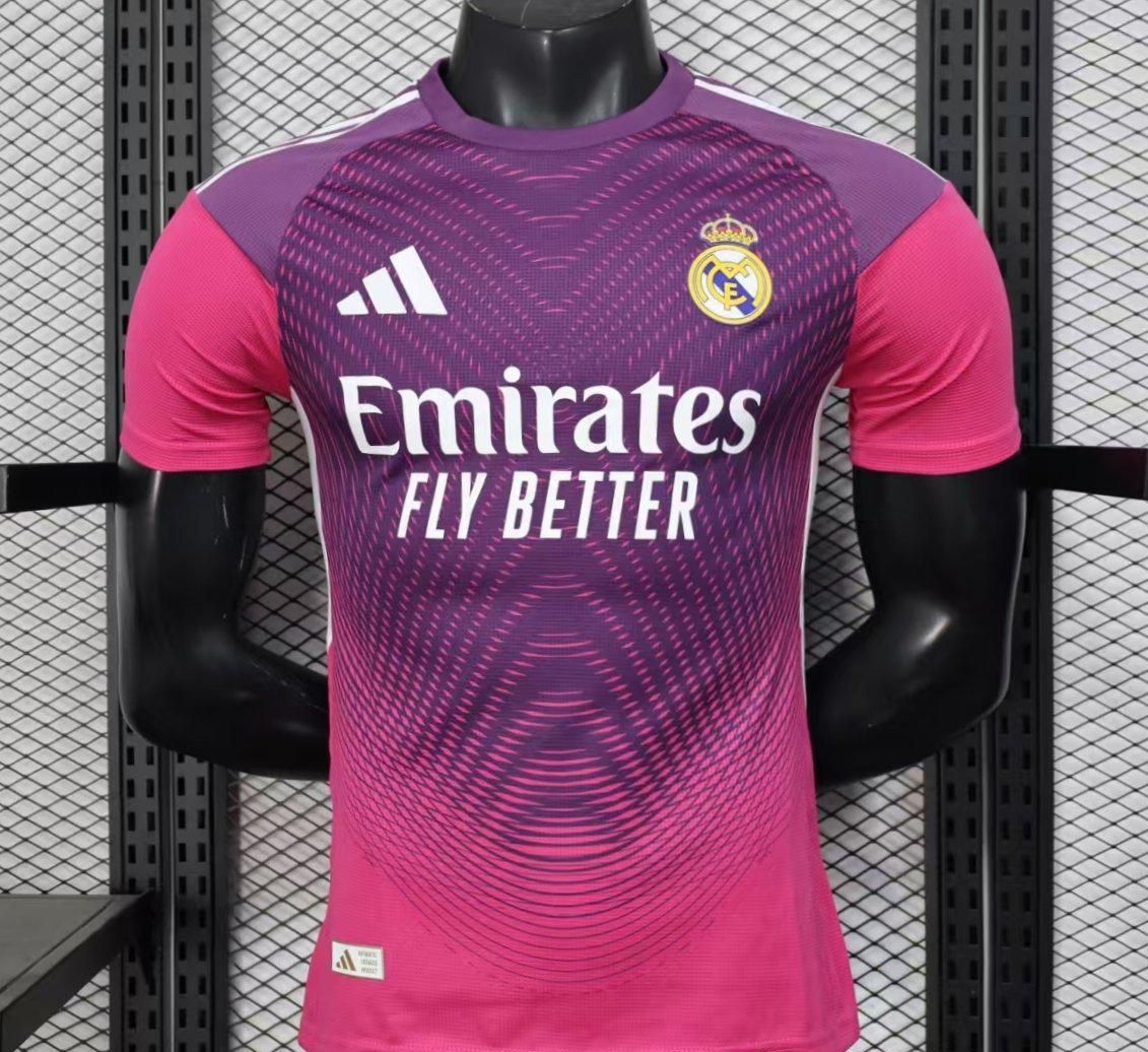 Real Madrid Purple and Pink Special Vapor Jersey Real Madrid Purple and Pink Special Vapor Jersey