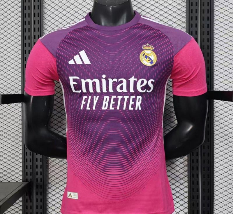 Real Madrid Purple and Pink Special Vapor Jersey