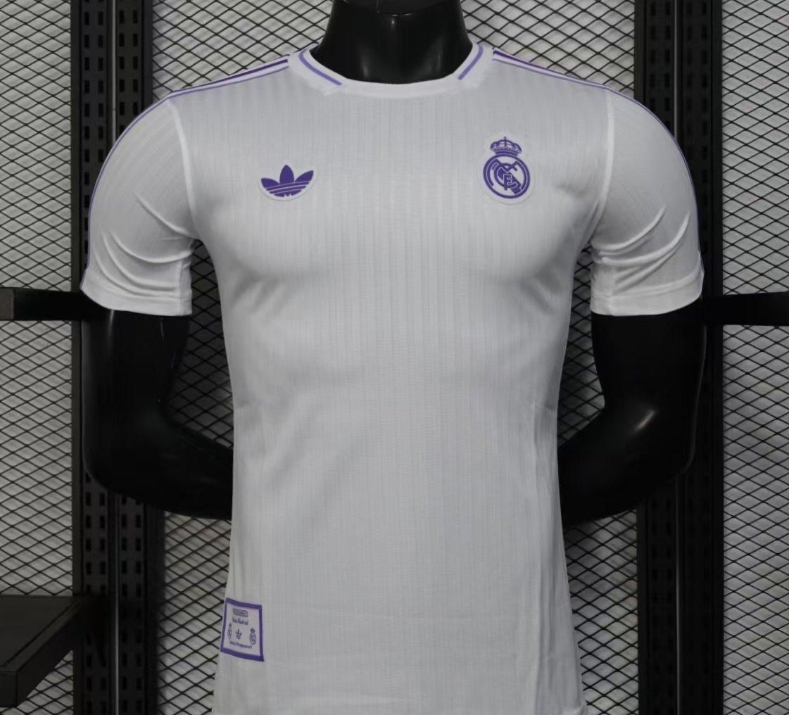 Real Madrid White and Purple Special Vapor Jersey Real Madrid White and Purple Special Vapor Jersey